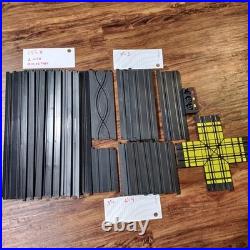 Vintage Aurora AFX slot car collection with race tracks & controls