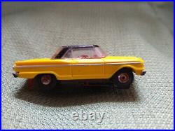Vintage Aurora HO Scale Slot Car Lot Ford Fairlane, Thunderbird, Wagon, Track +