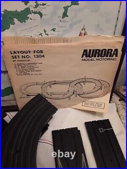 Vintage Aurora HO Slot Car Lot Track Transformers Controllers & More