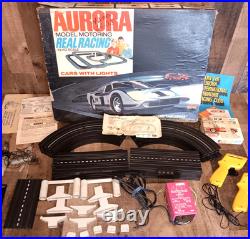 Vintage Aurora Model Motoring HO Scale 24 Hours Of Lemans Race Set 1970 No Cars