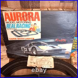 Vintage Aurora Model Motoring HO Scale 24 Hours Of Lemans Race Set 1970 No Cars