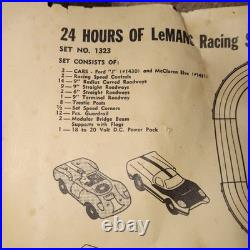 Vintage Aurora Model Motoring HO Scale 24 Hours Of Lemans Race Set 1970 No Cars