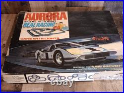 Vintage Aurora Model Motoring HO Scale 24 Hours Of Lemans Race Set 1970 No Cars