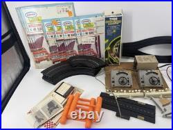 Vintage Aurora Slot Car Track Lot, Transformer, Assorted Pieces NOT TESTED-PARTS