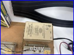 Vintage Aurora Slot Car Track Lot, Transformer, Assorted Pieces NOT TESTED-PARTS