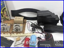 Vintage Aurora Slot Car Track Lot, Transformer, Assorted Pieces NOT TESTED-PARTS