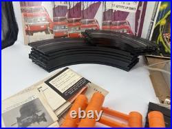 Vintage Aurora Slot Car Track Lot, Transformer, Assorted Pieces NOT TESTED-PARTS