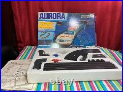Vintage Aurora Thunder Stockers Race Track by TOMY with Cars No. 8602 COMPLETE