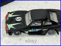 Vintage Carrera Slot Car Racing Set Germany Track Cars Controllers Lights Signs