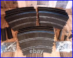 Vintage Eldon Slot Car Track 1435-11 Super Rally Banked Curve 12 Pcs withSupports