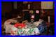 Vintage Eldon Slot Car Track with two power packs and Controller's