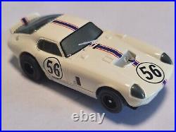 Vintage HO AFX SRT 1966 #56 Shelby Daytona Cobra Coupe Race Track Slot Car