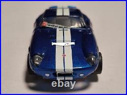 Vintage HO AFX Shelby Daytona Cobra Russkit Coupe Clear Race Track Slot Car Mint