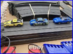 Vintage HO Life Like Slot Car NASCAR Daytona & More Race Track Set Lot Plus More
