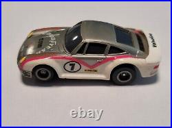 Vintage HO Scale AFX Turbo #7 Cibie Porsche 959 Race Track Slot Car
