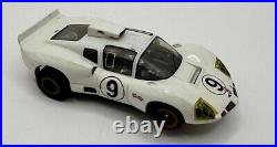 Vintage HO Scale TOMY AFX Mega G #9 Chaparral Clear Edition Race Track Slot Car