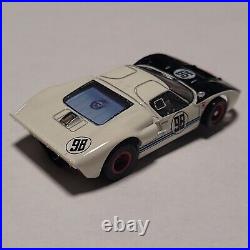 Vintage HO TOMY AFX Mega G+ #98 Ken Miles Ford GT40 MK ll Race Track Slot Car