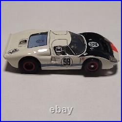 Vintage HO TOMY AFX Mega G+ #98 Ken Miles Ford GT40 MK ll Race Track Slot Car