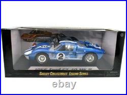 Vintage HO TOMY AFX Mega G #98 Ken Miles Ford GT40 MK ll Race Track Slot Car NEW