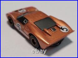 Vintage HO TOMY AFX Super G+ #5 McLaren Ford GT40 MK ll Race Track Slot Car Mint