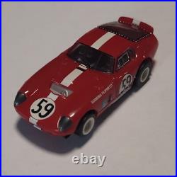 Vintage HO TOMY AFX Turbo #59 Shelby Cobra Daytona Race Track Slot Car