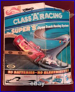 Vintage Ideal 1971 Class A Racing The Super S Track Set 4031-1 withCars Box Read