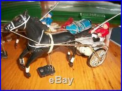 Vintage Lincoln International (Hi Rev) Horse & Sulky Racing Slot Track Set(60's)