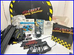 Vintage MR-1 Racing Chevy 300 Sparkling Speedway Toy Game Complete Track With Box