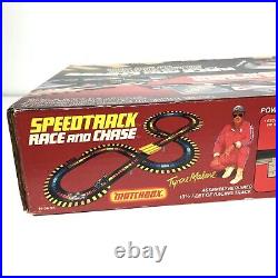 Vintage Matchbox Race & Chase Tyrone Malone Speed Track Factory Sealed