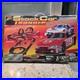 Vintage Racing Stock Car Thunder HO Scale NASCAR Slot Car Set 45ft Track UNUSED