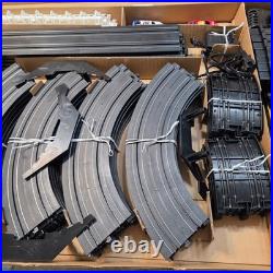Vintage Racing Stock Car Thunder HO Scale NASCAR Slot Car Set 45ft Track UNUSED