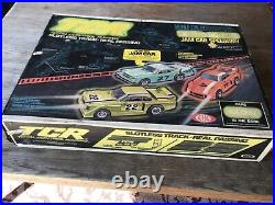 Vintage Rare 1979 Ideal TCR Total cntrl slotless track Racing Jam Car Speedway