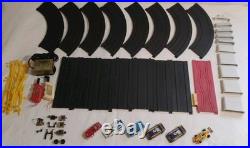 Vintage Rare Aurora AFX, G-Plus, Tycopro Slot Cars Lot With Track & Accessories