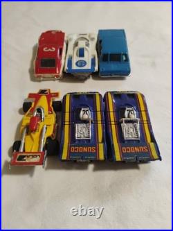 Vintage Rare Aurora AFX, G-Plus, Tycopro Slot Cars Lot With Track & Accessories