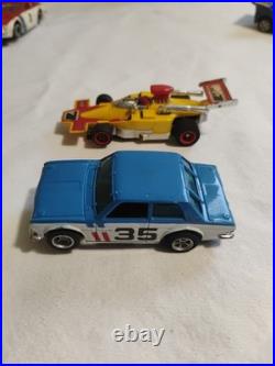Vintage Rare Aurora AFX, G-Plus, Tycopro Slot Cars Lot With Track & Accessories