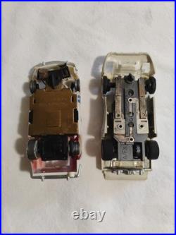 Vintage Rare Aurora AFX, G-Plus, Tycopro Slot Cars Lot With Track & Accessories
