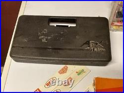 Vintage SLOT CAR LOT AFX 52 Track Pieces Cars Chassis Aurora Tyco HO 1970s