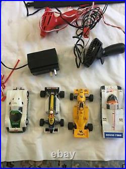 Vintage Scalextric Slot Car Set Extras track transformer And Much More