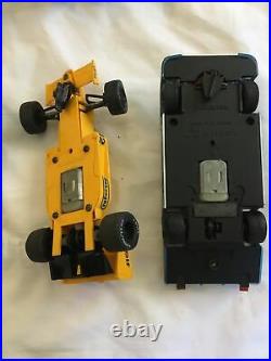 Vintage Scalextric Slot Car Set Extras track transformer And Much More