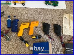 Vintage Strombecker Slot Car Indianapolis Road Racing With 8 Cars, Track, &Extras