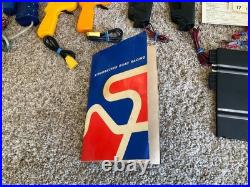 Vintage Strombecker Slot Car Indianapolis Road Racing With 8 Cars, Track, &Extras