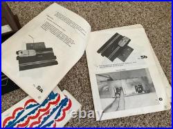 Vintage Strombecker Slot Car Indianapolis Road Racing With 8 Cars, Track, &Extras