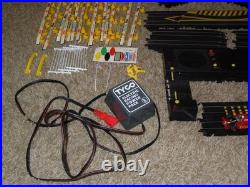 Vintage TYCO 1992 Super Sound Racing Slot Cars Race Track Set Box Near COMPLETE