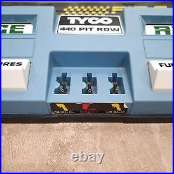 Vintage TYCO 440 Pit Stop No. B5874 Pit Row Track + 2 Remotes -No AC Cord