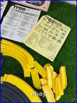 Vintage TYCO A-Team Slot Car Action Race Track 1983 Mr T Cars Great Condition