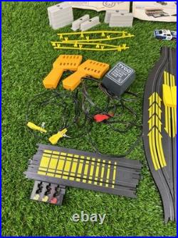 Vintage TYCO A-Team Slot Car Action Race Track 1983 Mr T Cars Great Condition