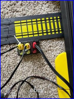 Vintage TYCO A-Team Slot Car Action Race Track 1983 Mr T Cars Great Condition