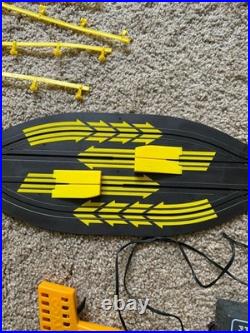 Vintage TYCO A-Team Slot Car Action Race Track 1983 Mr T Cars Great Condition