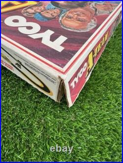 Vintage TYCO A-Team Slot Car Action Race Track 1983 Mr T Cars Great Condition