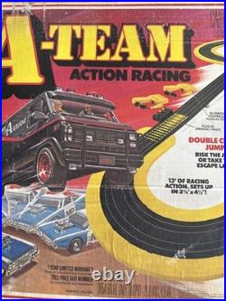 Vintage TYCO A-Team Slot Car Action Race Track BOX ONLY
